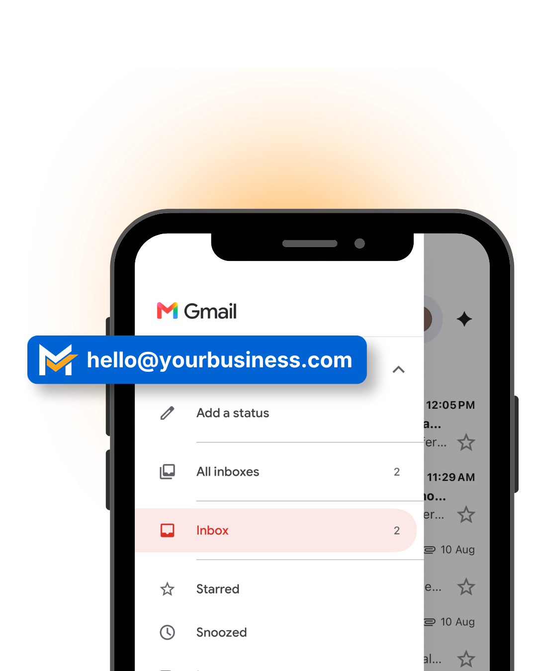 Google Workspace Email from Magic Mails